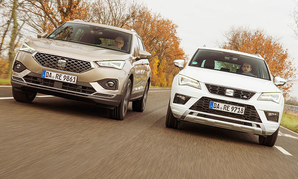 Seat Tarraco/Seat Ateca: Vergleich