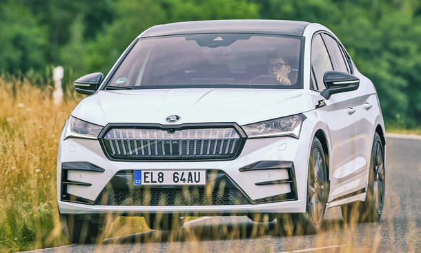 Škoda Enyaq Coupé im Test: Reichweite, Verbrauch, Daten