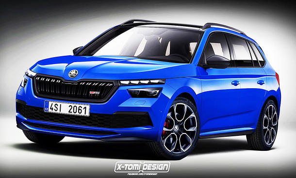 Skoda Kamiq RS: Illustration