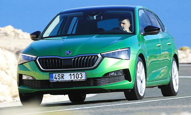 Neuer Skoda Scala 2019 Erste Testfahrt Autozeitung De