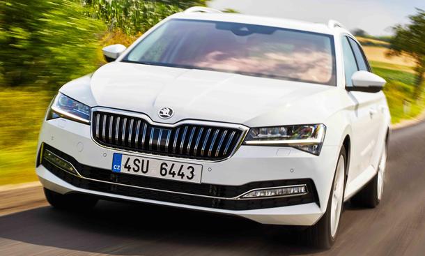 Neues Skoda Superb Combi Facelift 2019 Testfahrt Autozeitung De