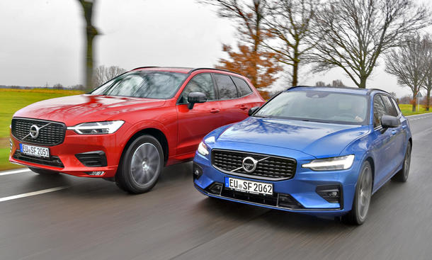 Volvo V60/Volvo XC60: Vergleich