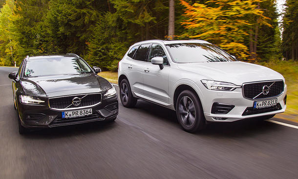 Volvo V60/Volvo XC60: Test