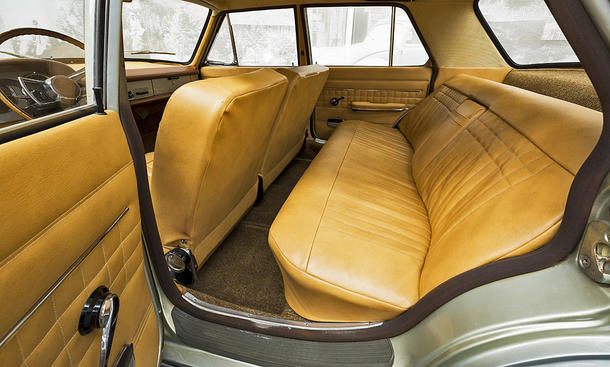 Die Rücksitze des VW EA 128.