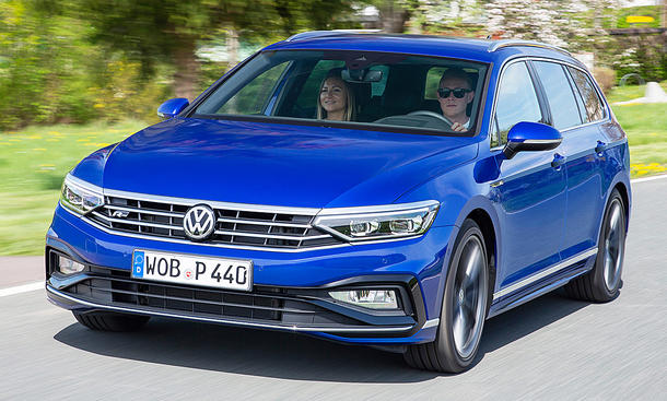 Neues Vw Passat Facelift 2019 Erste Testfahrt