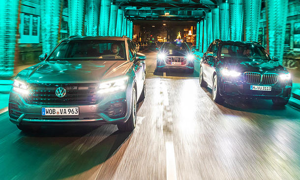 VW Touareg V8/Audi SQ8/BMW X5 M50d