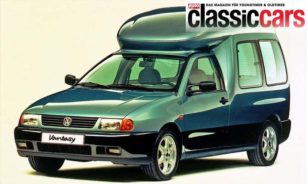 Der VW Vantasy stehend von vorne.