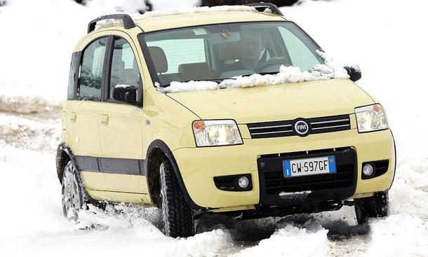Vergleichstest Fiat Panda 4x4 Und Suzuki Jimny Autozeitung De