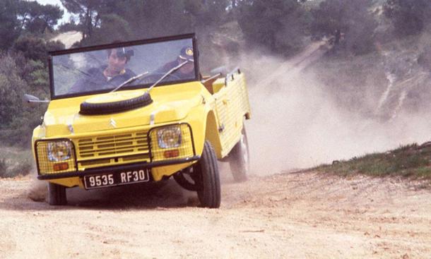 Auch eine 4x4-Version des Méhari wurde angeboten
» zurück zum Artikel