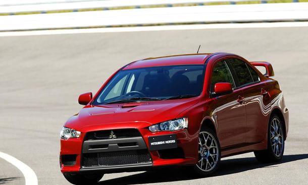 Mitsubishi Lancer Evolution X im Fahrbericht