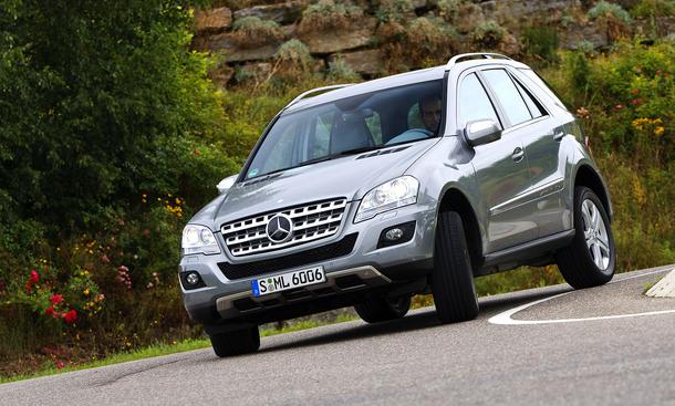 Der Mercedes ML 350 BlueTEC 4MATIC in der Bilder-Galerie der AUTO ZEITUNG