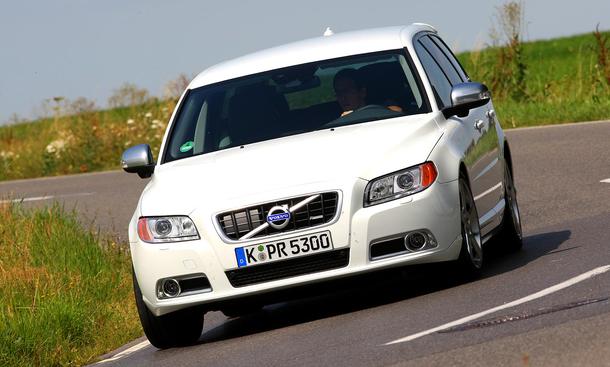 Volvo V70 D5: Frontansicht