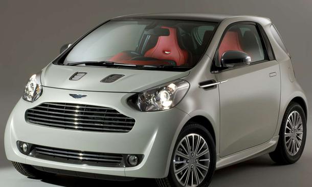 Aston Martin Cygnet auf Basis des Toyota iQ - vorne