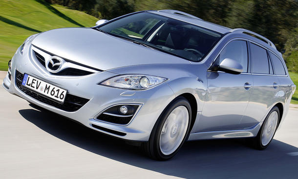Mazda 6 Kombi Mit Facelift Im Fahrbericht Autozeitung De