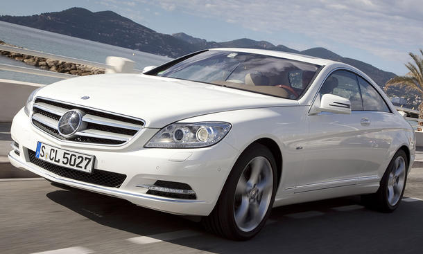 Der Mercedes CL 500 mit Biturbo-V8-Motor