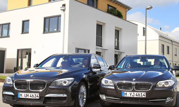 Bmw 535d Und Bmw 740d Im Test Autozeitungde