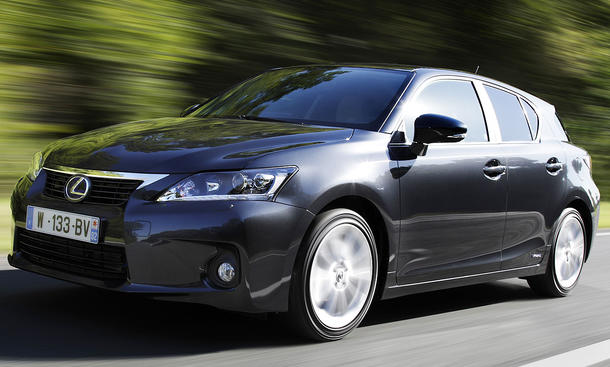 Lexus CT 200h Alternative zu Audi A3 und BMW 1er