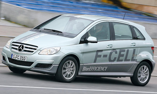 Mercedes B-Klasse F-Cell  Wasserstoff-Mercedes