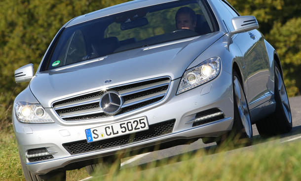 Mercedes CL 500 BlueEFFICIENCY Facelift Front