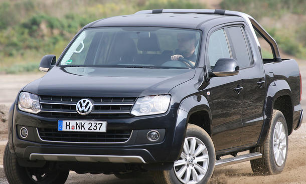 VW Amarok 2.0 TDI 4Motion
Der Amarok kostet ab 30.844 Euro VW Amarok 2.0 TDI 4Motion ab 30.844 Euro