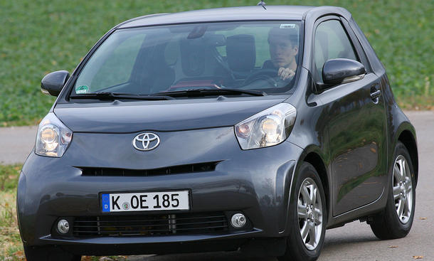 Toyota iQ 1.0 VVT-i Kleine Wendekreise