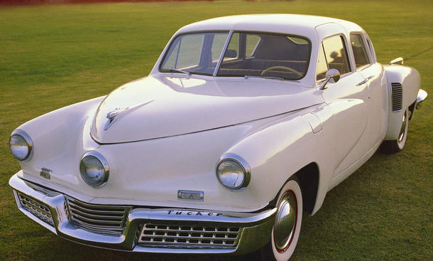 Klassiker Tucker Torpedo Frontansicht