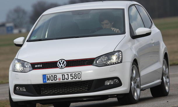 VW Polo GTI
22.500 Euro ruft VW für den Sport-Polo auf VW Polo GTI ab 22.500 Euro