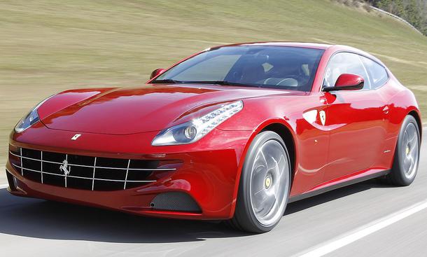 Bilder Fahrbericht Ferrari FF Front