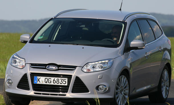 Ford Focus Turnier 1.6 TDCi - Frontansicht