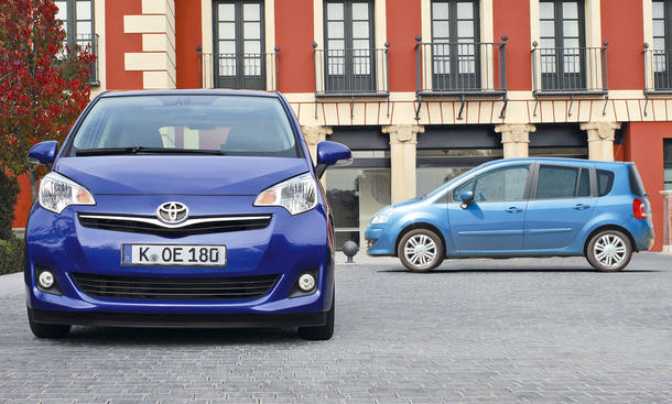 Renault Gegen Toyota Markenvergleich Teil 2 Grand Modus Und Verso