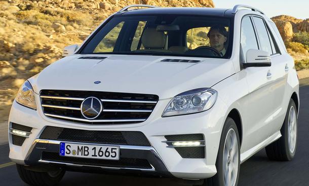 Mercedes M-Klasse 2012 Einstiegspreis 54.978 Euro
