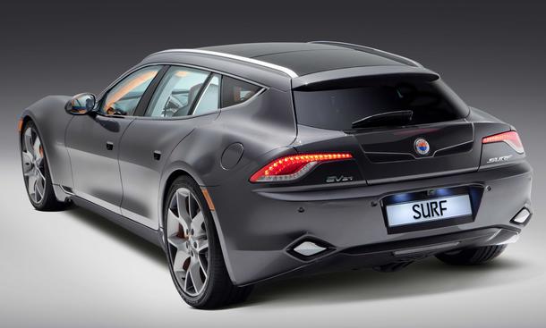 Der neue Fisker Surf Karma-Kombi debütiert auf der IAA 2011 in Frankfurt