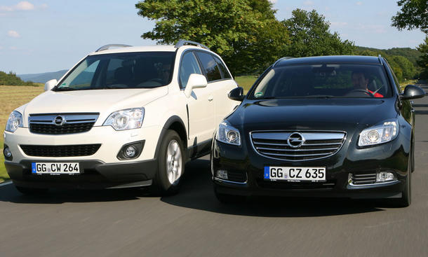 Kombi Oder Suv Opel Insignia Sports Tourer Und Opel Antara Im