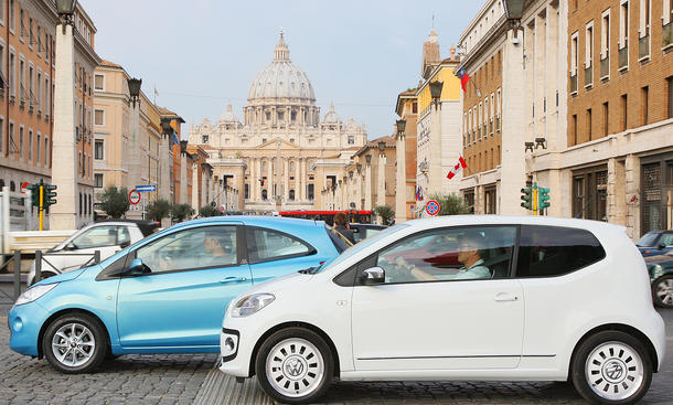 Vw Up Ford Ka Vergleichstest Autozeitung De