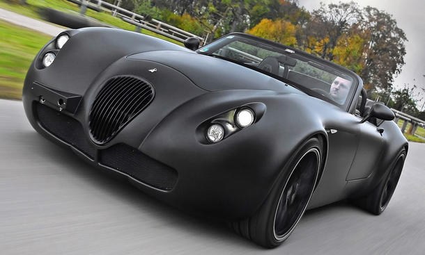 Wiesmann Roadster Black Bat Schwarz matt Schwabenfolia