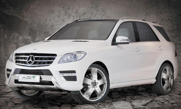 Neue Felgen-Trends im Winter 2011: AZEV - Pünktlich zum Marktstart der neuen Mercedes M-Klasse präsentiert AZEV die Typ P in den passenden Dimensionen 8,5 x 19 und 9,5 x 19 Zoll. Das Design ist in fünf Farbvarianten von Schwarz über Silber bis Weiß bestel Neue Felgen-Trends im Winter 2011 - AZEV