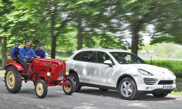 Porsche-Diesel: Cayenne und Junior Traktor - Soundtrack 