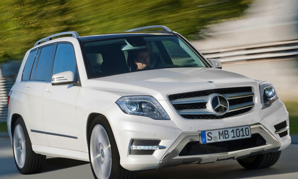 Mercedes GLK 2012 Facelift New York Auto Show 2012 Mopf Modellpflege