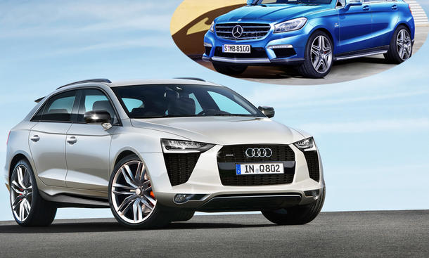 Planspiele Neue Suv Von Audi Und Mercedes Autozeitung De