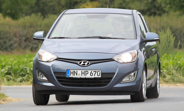 Hyundai I Blue 1 1 Crdi Kleinwagen Im Test Autozeitung De