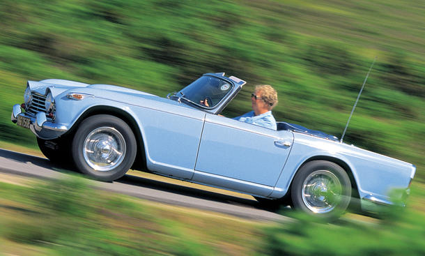 Bilder Autogeschichte Triumph TR4 1961 (ali)