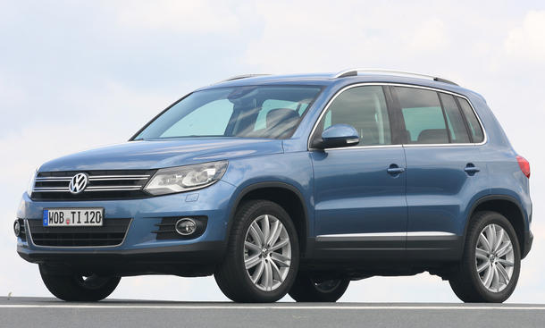 VW Tiguan 2.0 TDI SUV-Vergleich 2012