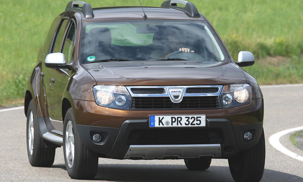 Dacia Duster SUV Vergleich 2012