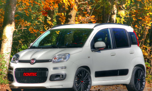 Novitec Fiat Panda 2012 Tuning Felgen Aerodynamik Leistungssteigerung