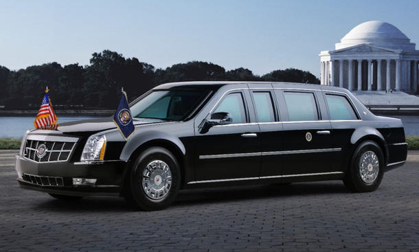 Presidential Cadillac US Präsident Barack Obama The Beast Staatskarosse Limousine