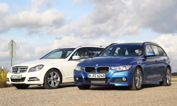 330d Touring 350 CDI T-Modell Vergleichstest Sportkombis