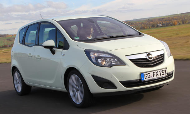 Opel Meriva 1.7 CDTI ecoFLEX Vergleich Vergleichstest Mini-Vans Turbodiesel