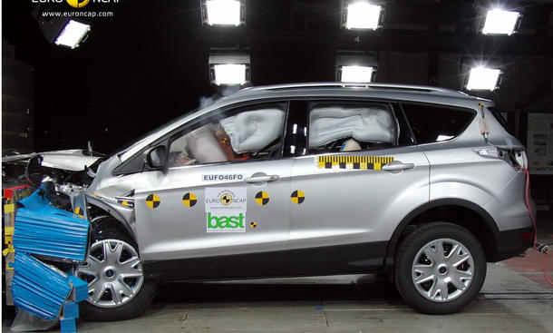 Ford Kuga 2013 Preis Crashtest Video Euro NCAP Sicherheit