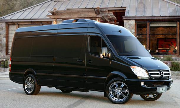 Mercedes Sprinter Transporter Lexani L5-B Luxus-Innenraum Umbau Reisemobil