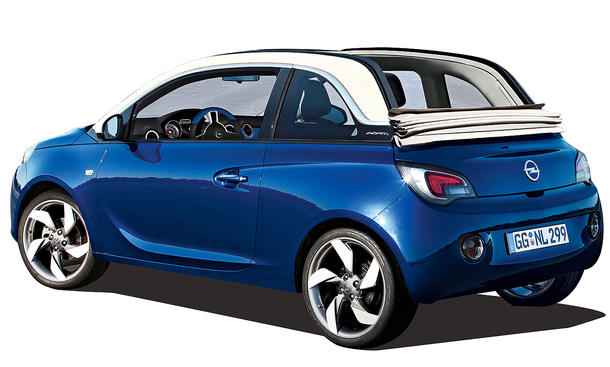 Opel Adam Cabrio 2014 Sky Faltdach Vauxhall Convertible